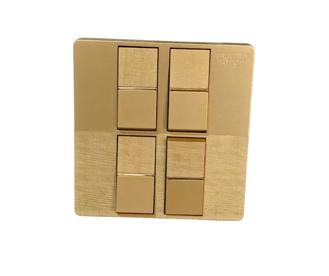 4 Gang Switch (Gold)